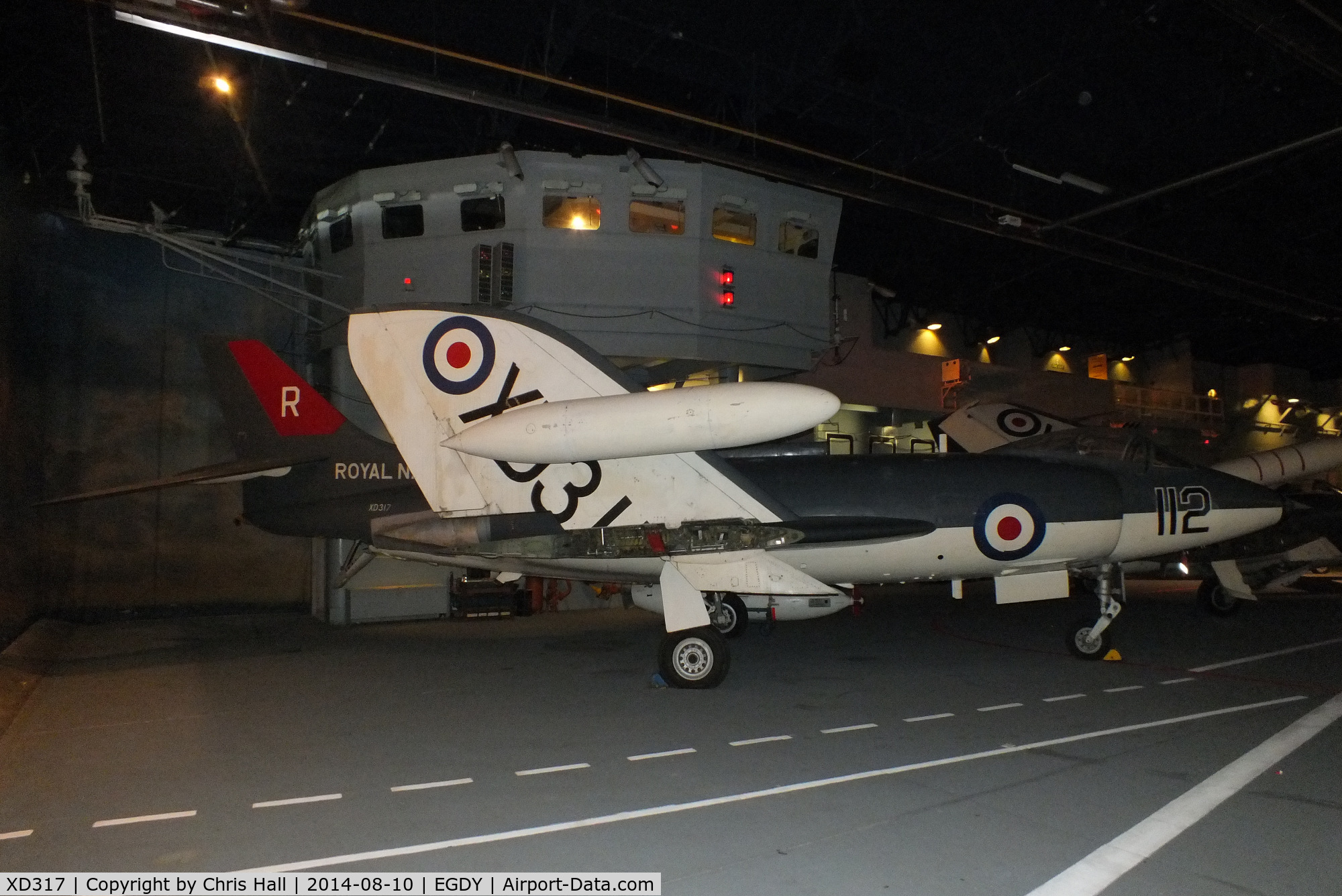 XD317, Supermarine Scimitar F.1 C/N Not found XD317, at the FAA Museum, Yeovilton