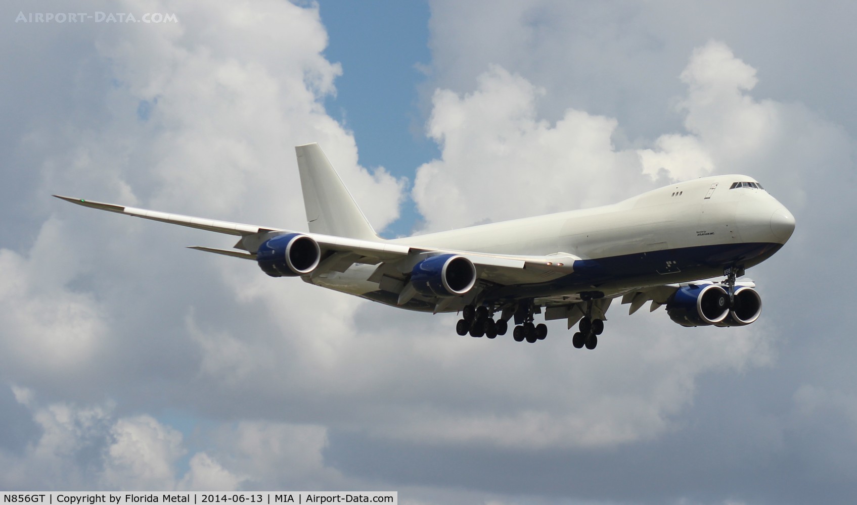 N856GT, 2011 Boeing 747-87UF C/N 37561, Ex British Airways Cargo Atlas Air 747-800