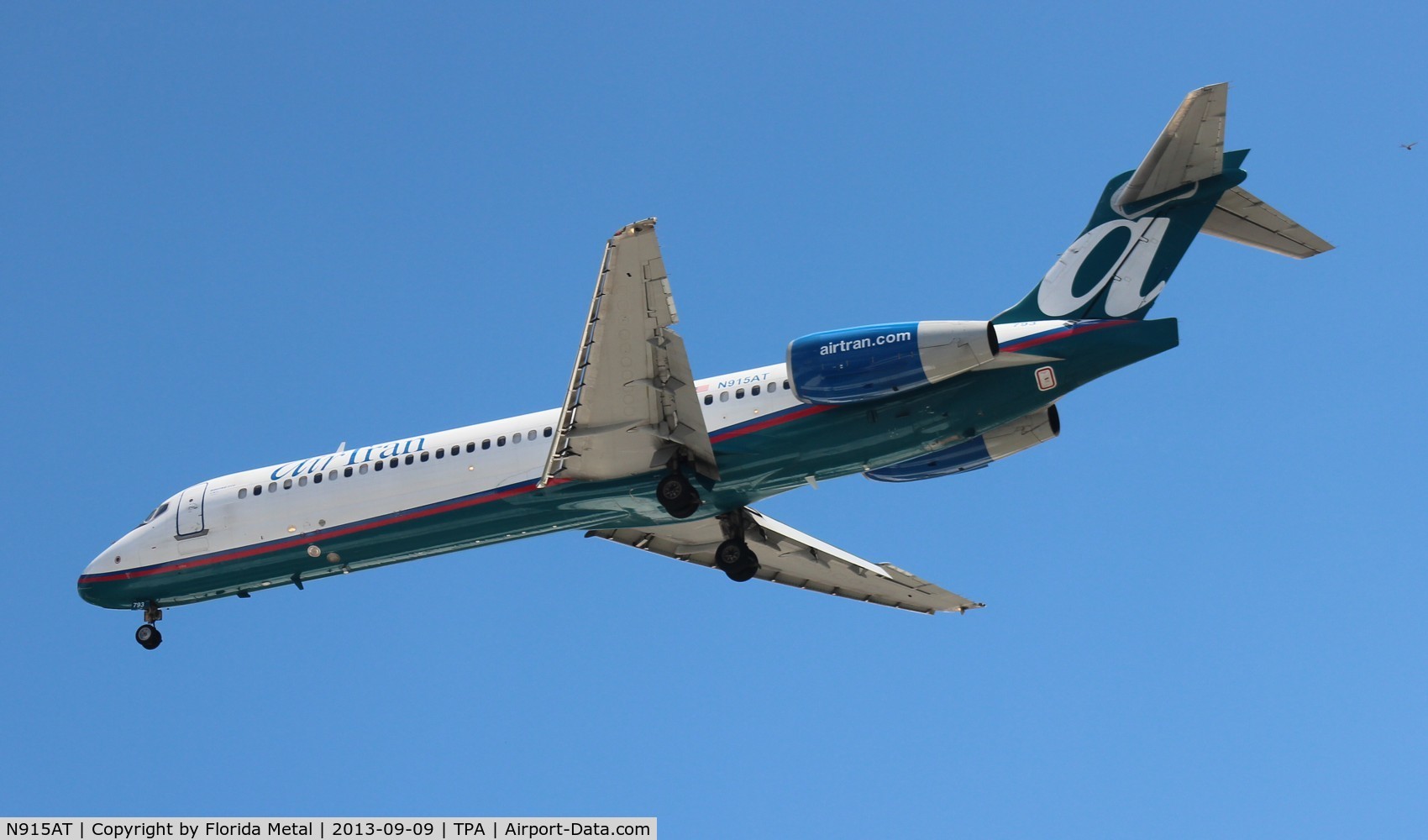 N915AT, 2001 Boeing 717-200 C/N 55085, Air Tran 717