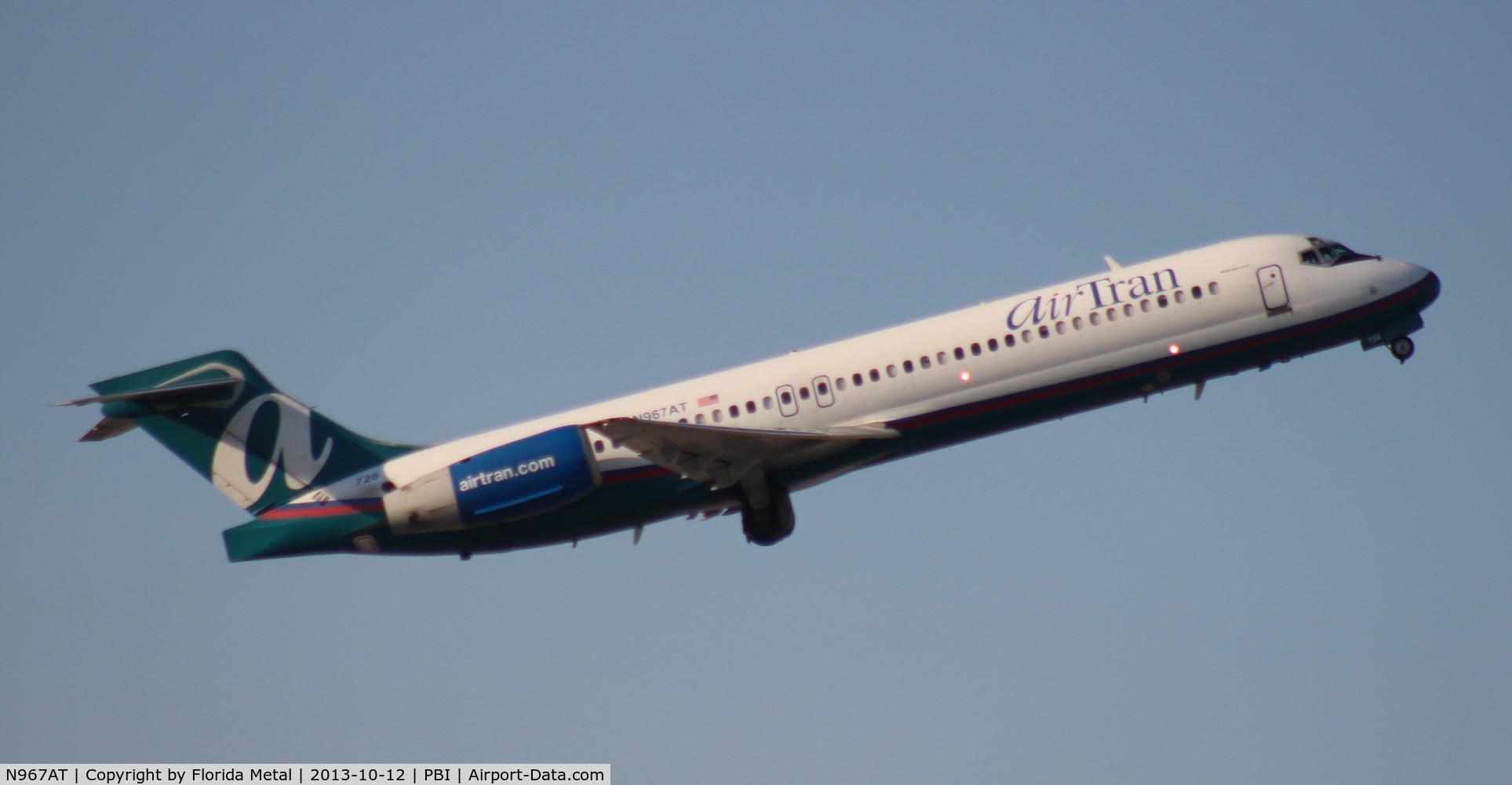 N967AT, 2001 Boeing 717-200 C/N 55028, Air Tran 717