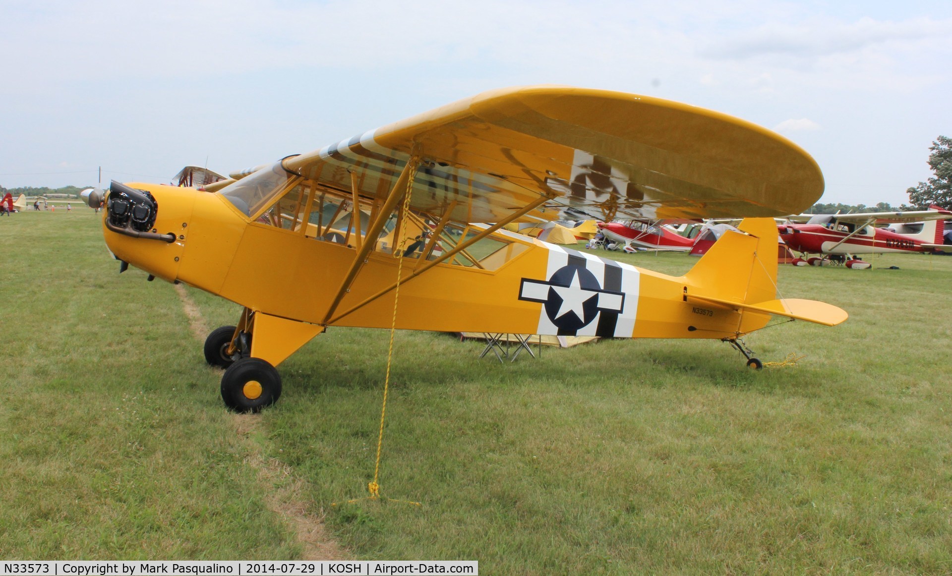 N33573, 1945 Piper J3C-65 Cub C/N 14050, Piper J3C-65