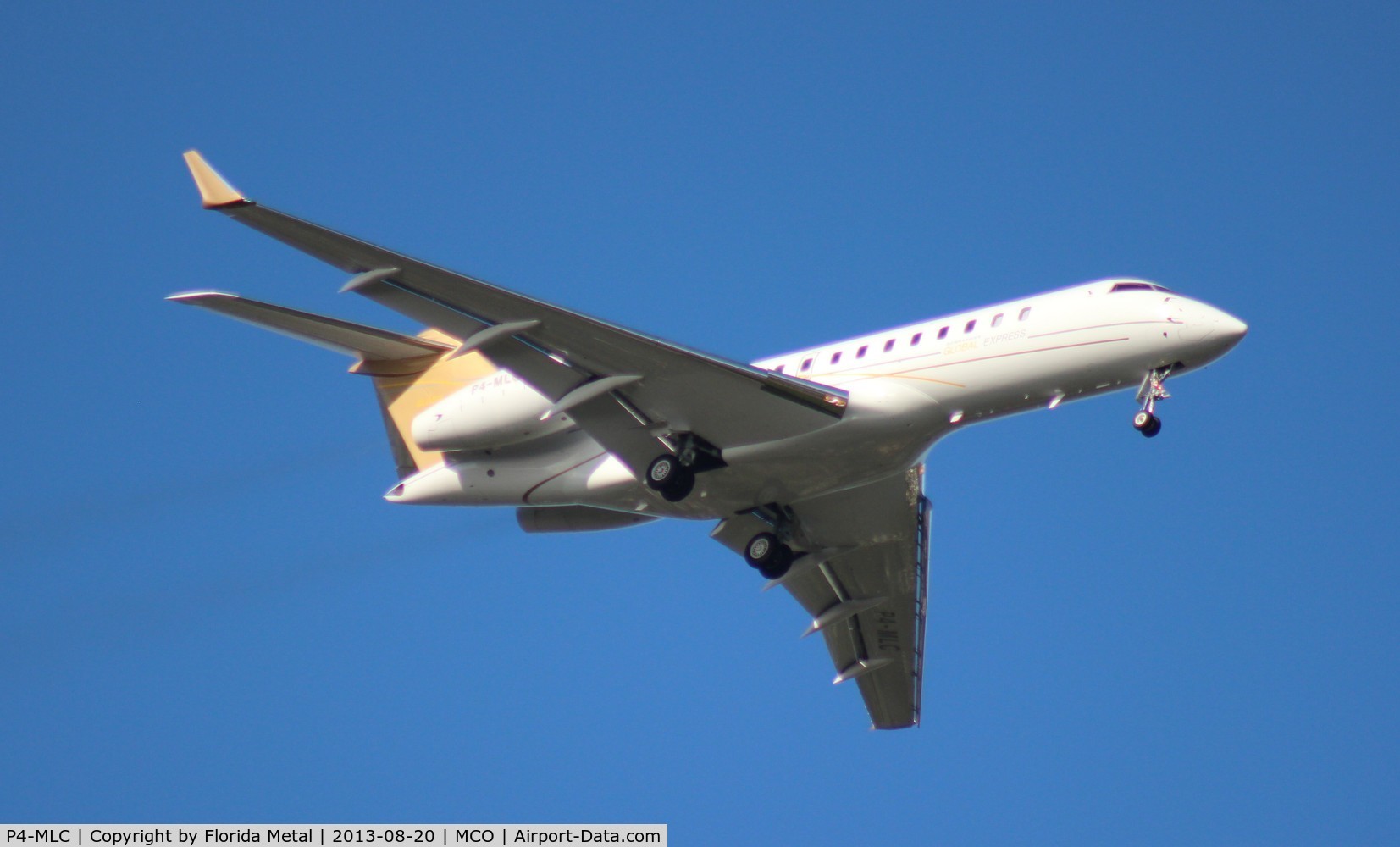 P4-MLC, 2001 Bombardier BD-700-1A10 Global Express C/N 9098, Global Express