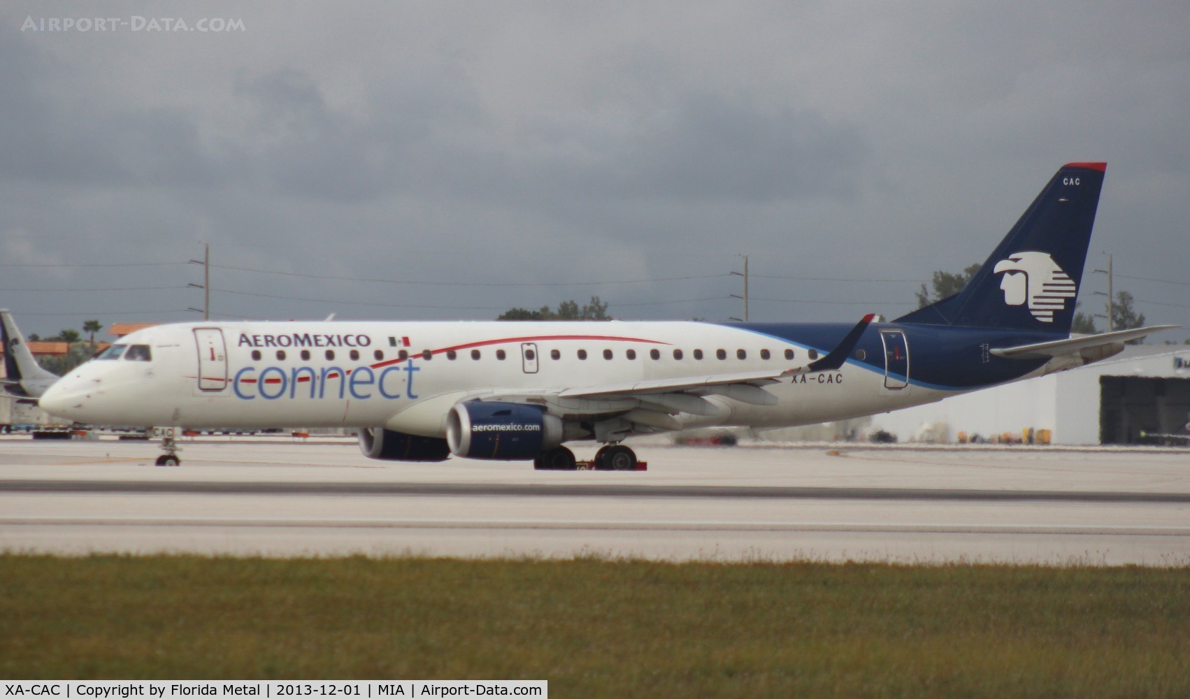 XA-CAC, 2007 Embraer 190LR (ERJ-190-100LR) C/N 19000135, Aeromexico E190