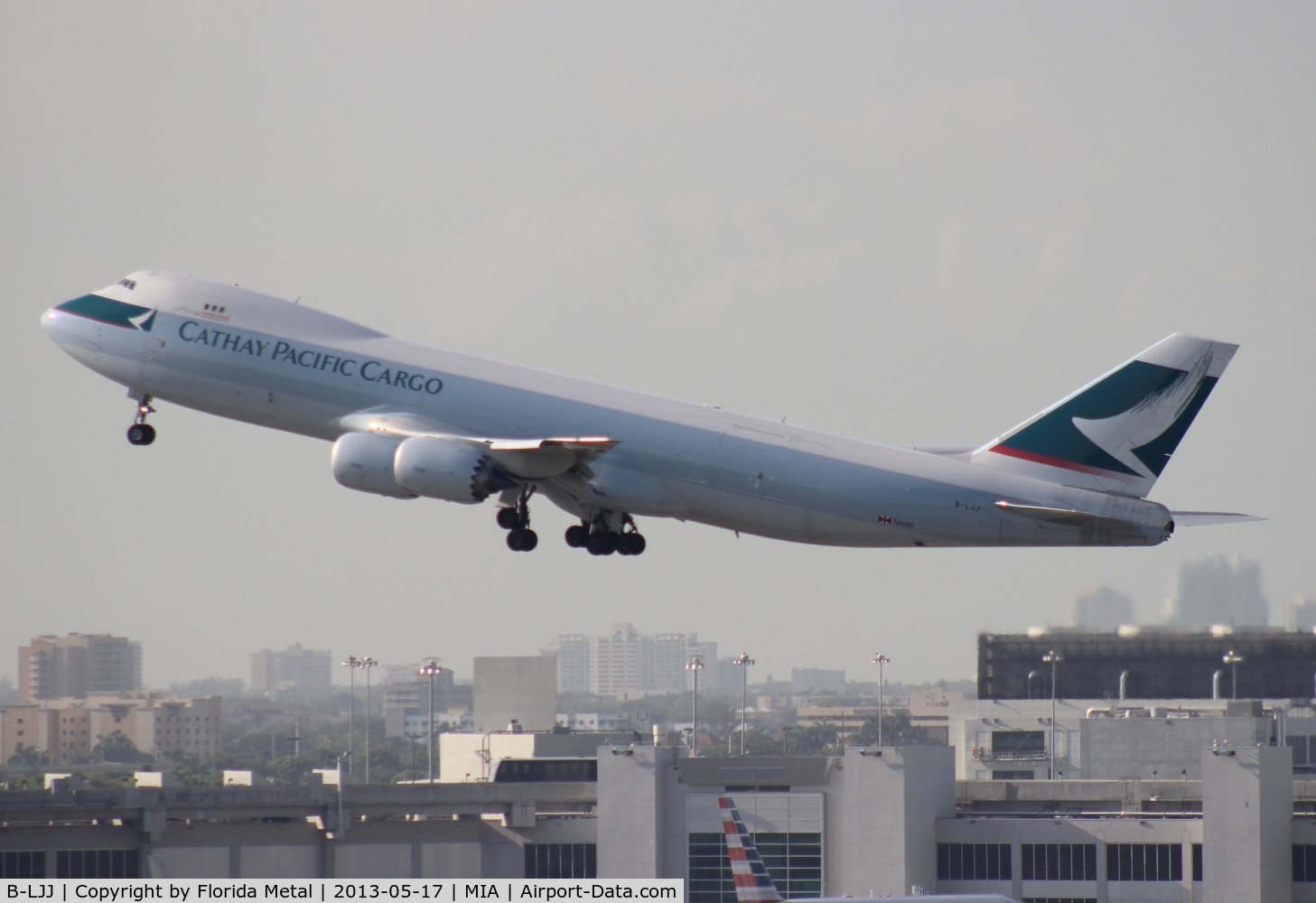 B-LJJ, 2012 Boeing 747-867F/SCD C/N 39246, Cathay Pacific Cargo 747-800