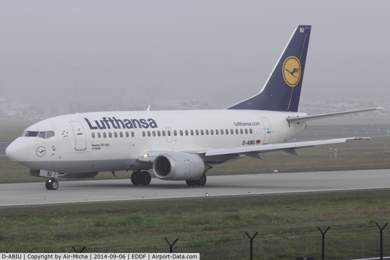 D-ABIU, 1991 Boeing 737-530 C/N 24944, Lufthansa