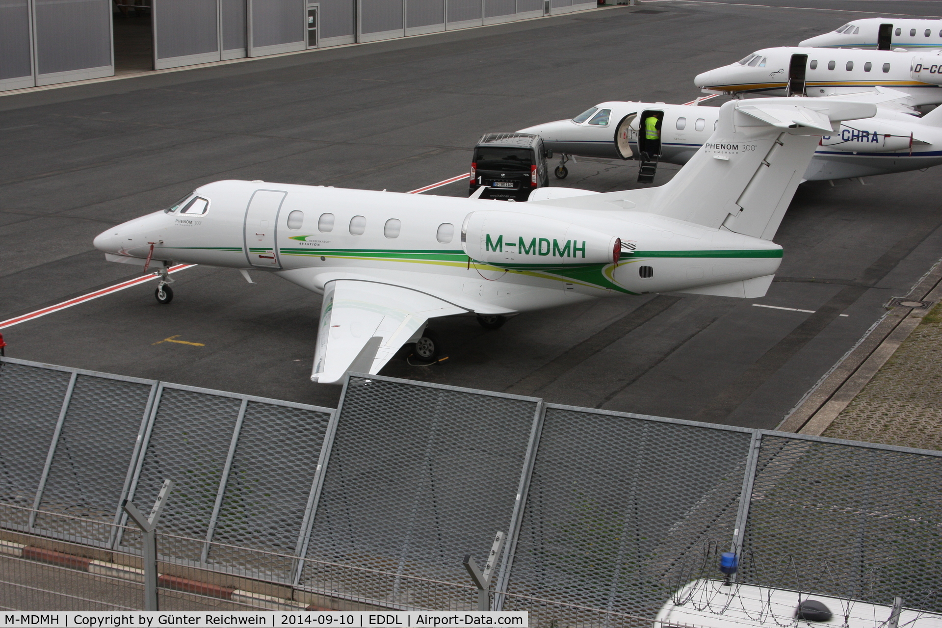 M-MDMH, 2012 Embraer EMB-505 Phenom 300 C/N 50500116, Private Aircraft