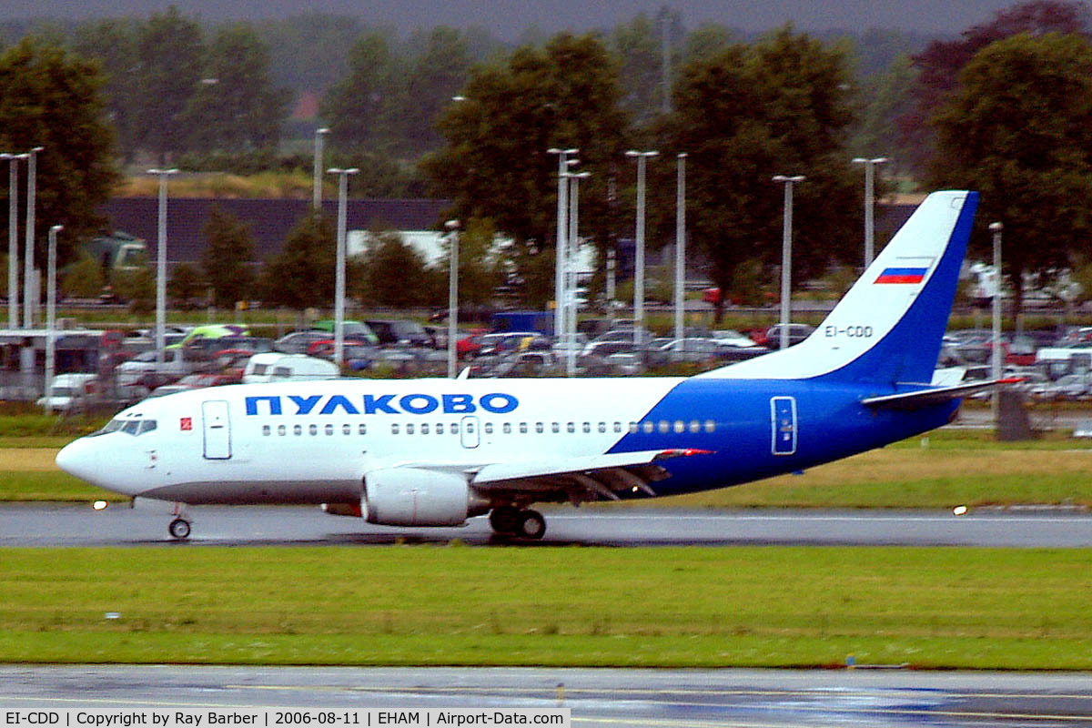 EI-CDD, 1991 Boeing 737-548 C/N 24989/1989, Boeing 737-548 [24989] (Pulkovo Aviation Enterprise) Schiphol~PH 11/08/2006