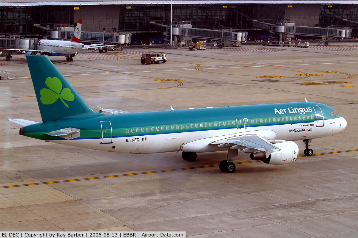 EI-DEC, 2004 Airbus A320-214 C/N 2217, Airbus A320-214 [2217] (Aer Lingus) Brussels~OO 13/08/2006