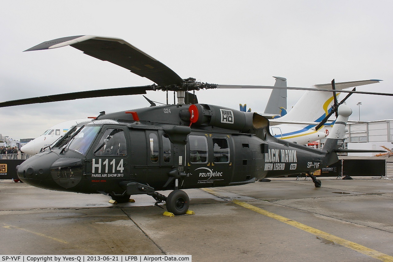 SP-YVF, 2011 Sikorsky S-70i Black Hawk C/N 0007/70-3743, Sikorsky S-70i Black Hawk, Paris-Le Bourget Air Show 2013