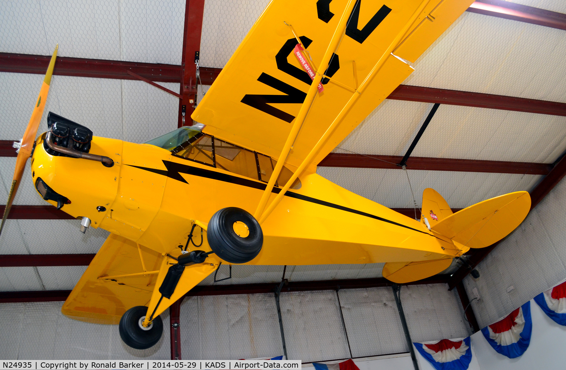 N24935, 1939 Piper J3C-65 Cub Cub C/N 3536, Cavanaugh Flight Museum, Addison, TX