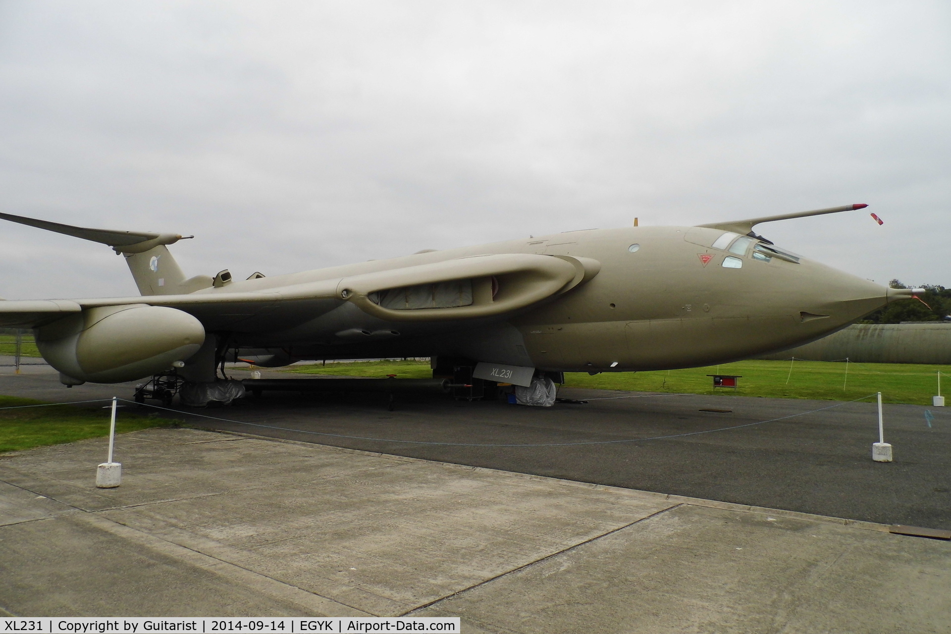 XL231, 1962 Handley Page Victor K.2 C/N HP80/76, Looks big and nasty with attitude. At the York Air Museum