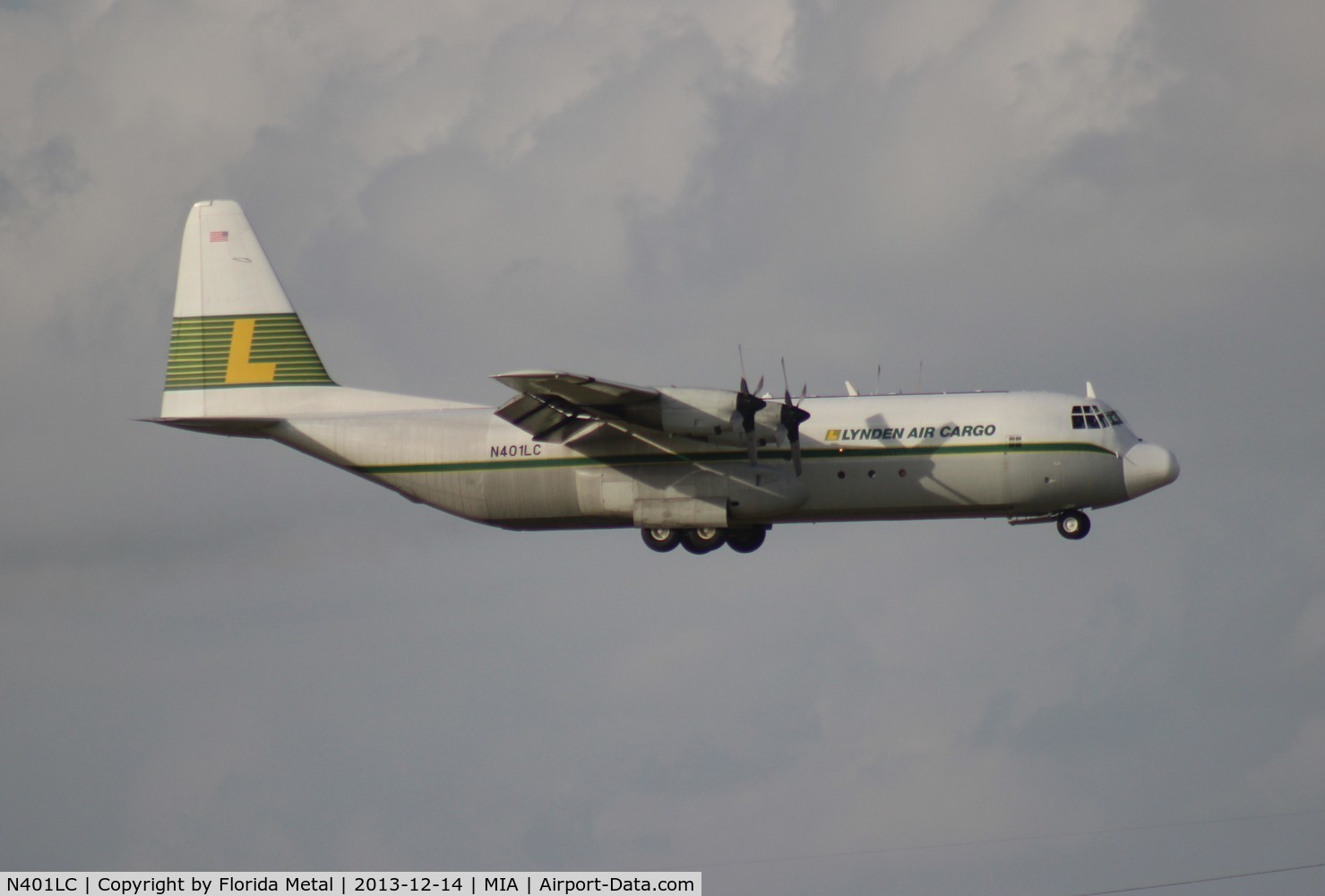 N401LC, 1975 Lockheed L-100-30 Hercules (L-382) C/N 382-4606, Lynden Cargo L-100