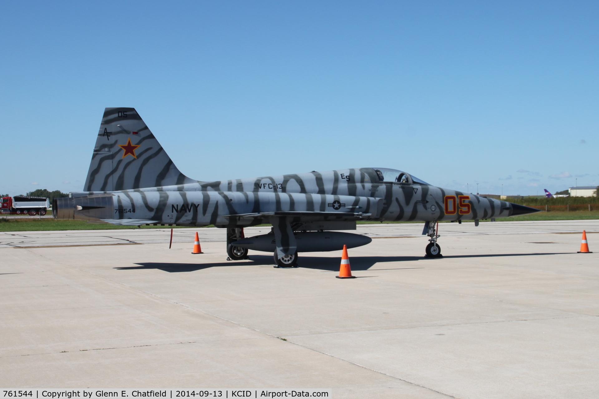761544, Northrop F-5N Tiger II C/N L.1019, Originally F-5E 76-1544