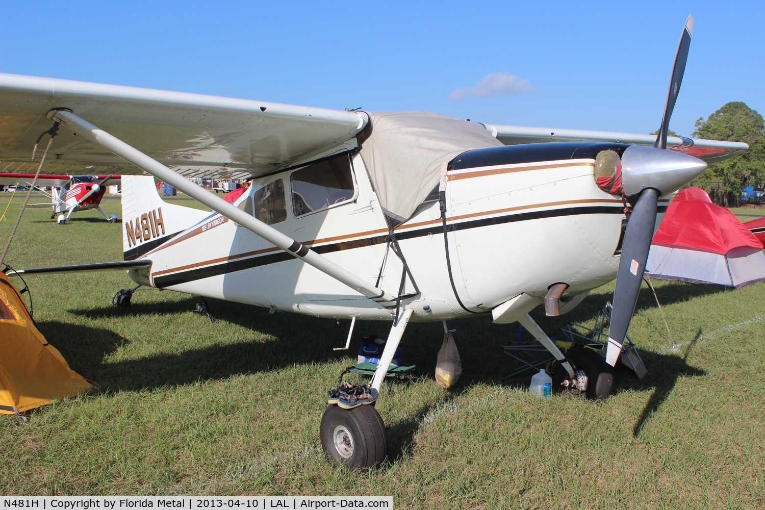 N481H, 1961 Cessna 185 Skywagon C/N 185-0116, Cessna 185