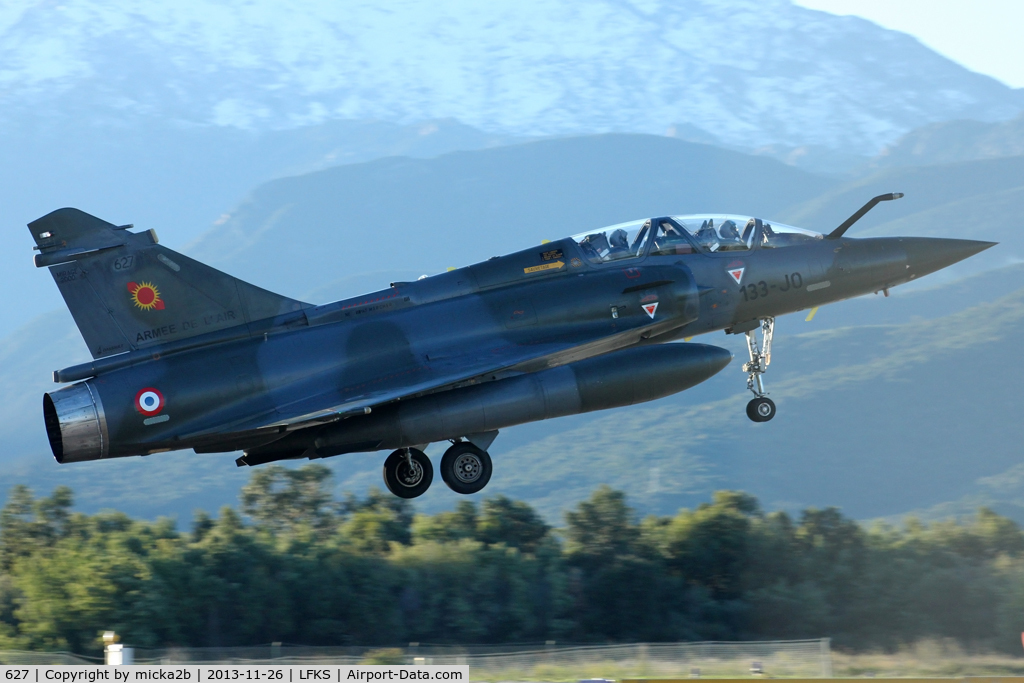 627, Dassault Mirage 2000D C/N 429, Landing