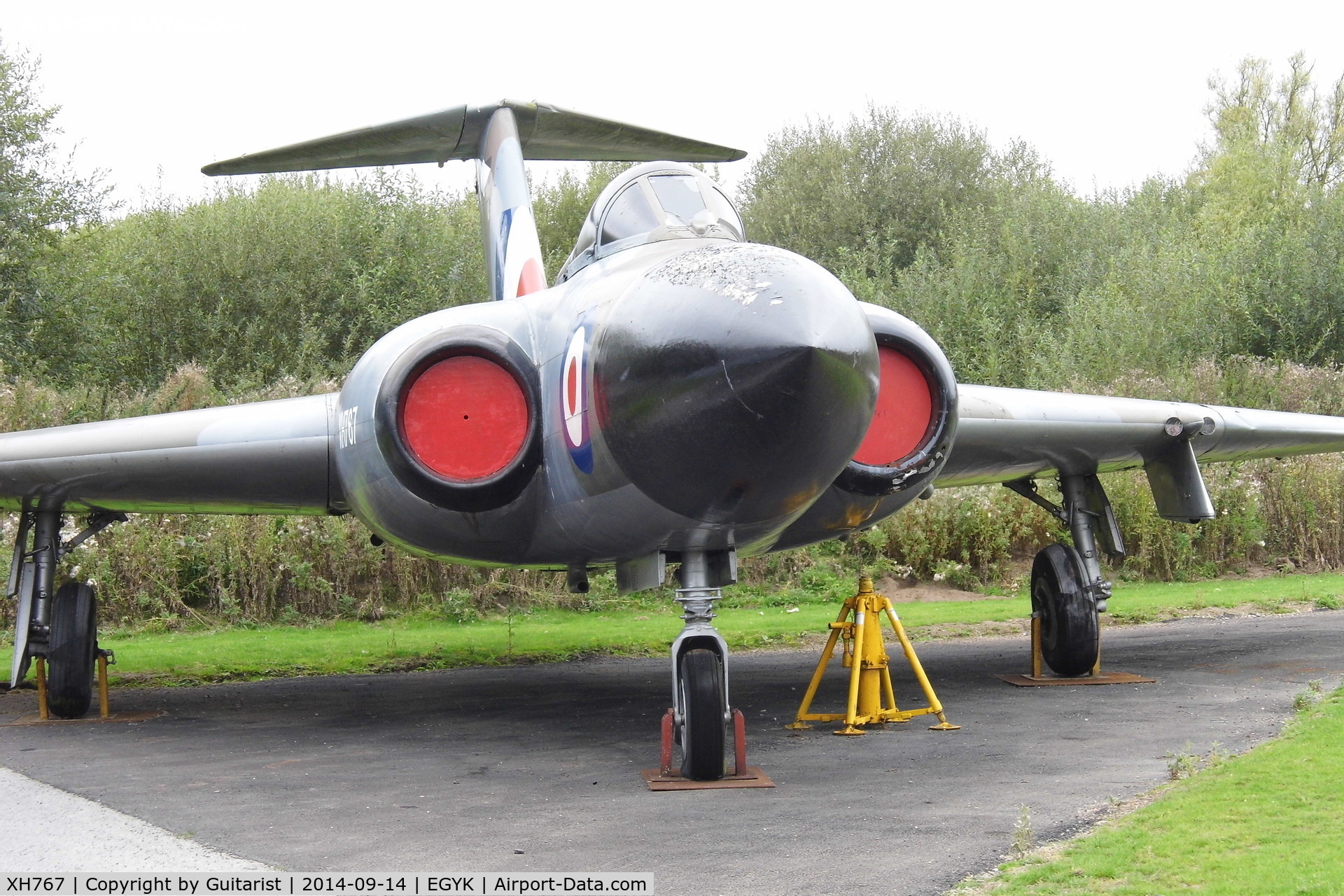 XH767, Gloster Javelin FAW.9 C/N Not found XH767, At the York Air Museum
