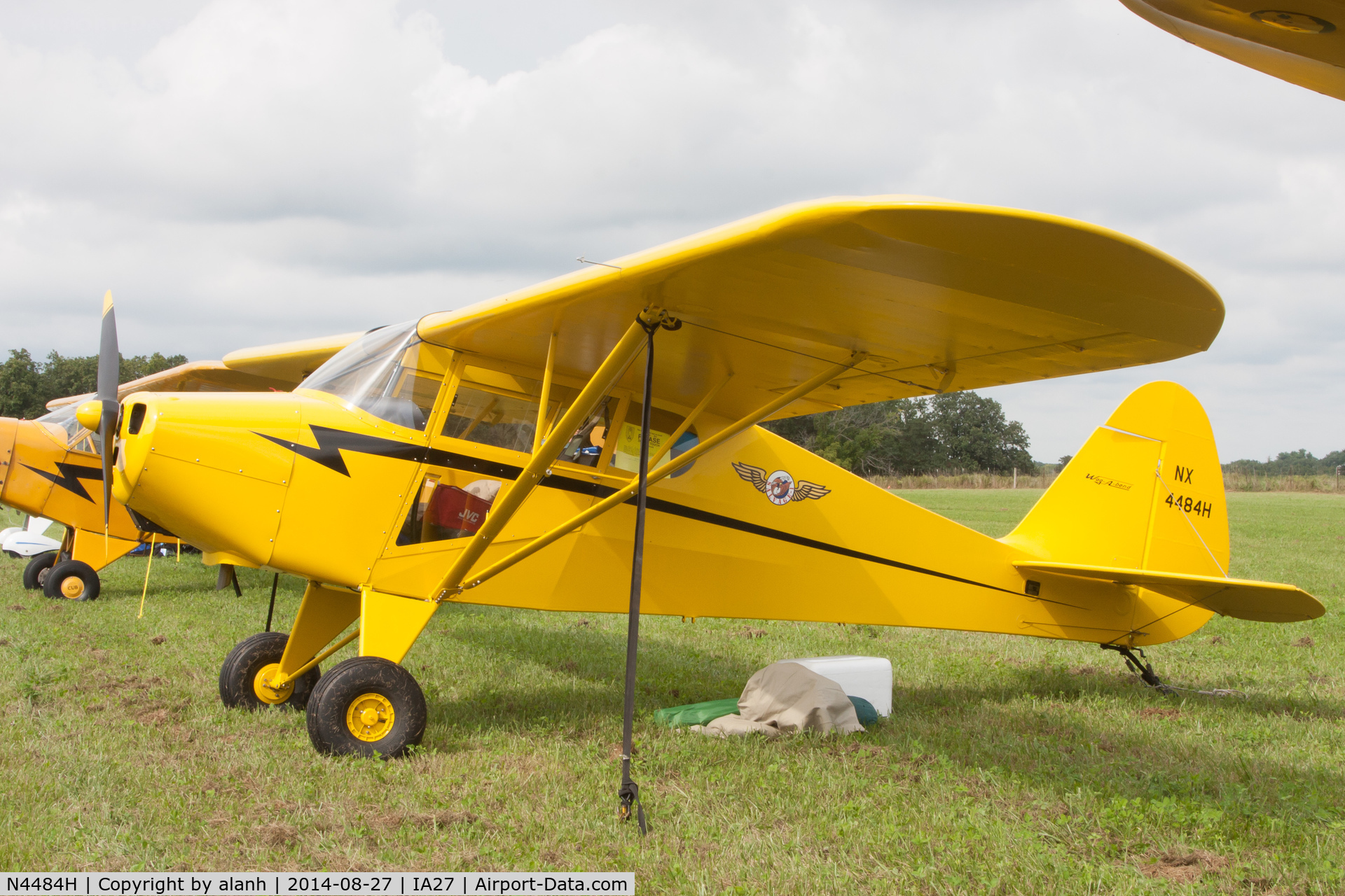 N4484H, 2014 Wag-Aero Wag-a-Bond C/N 1860, At Antique Airfield, Blakesburg