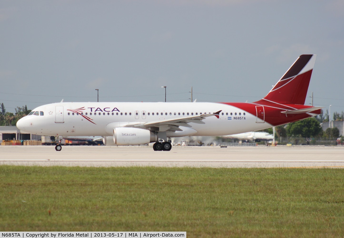 N685TA, 2012 Airbus A320-233 C/N 5068, Taca A320