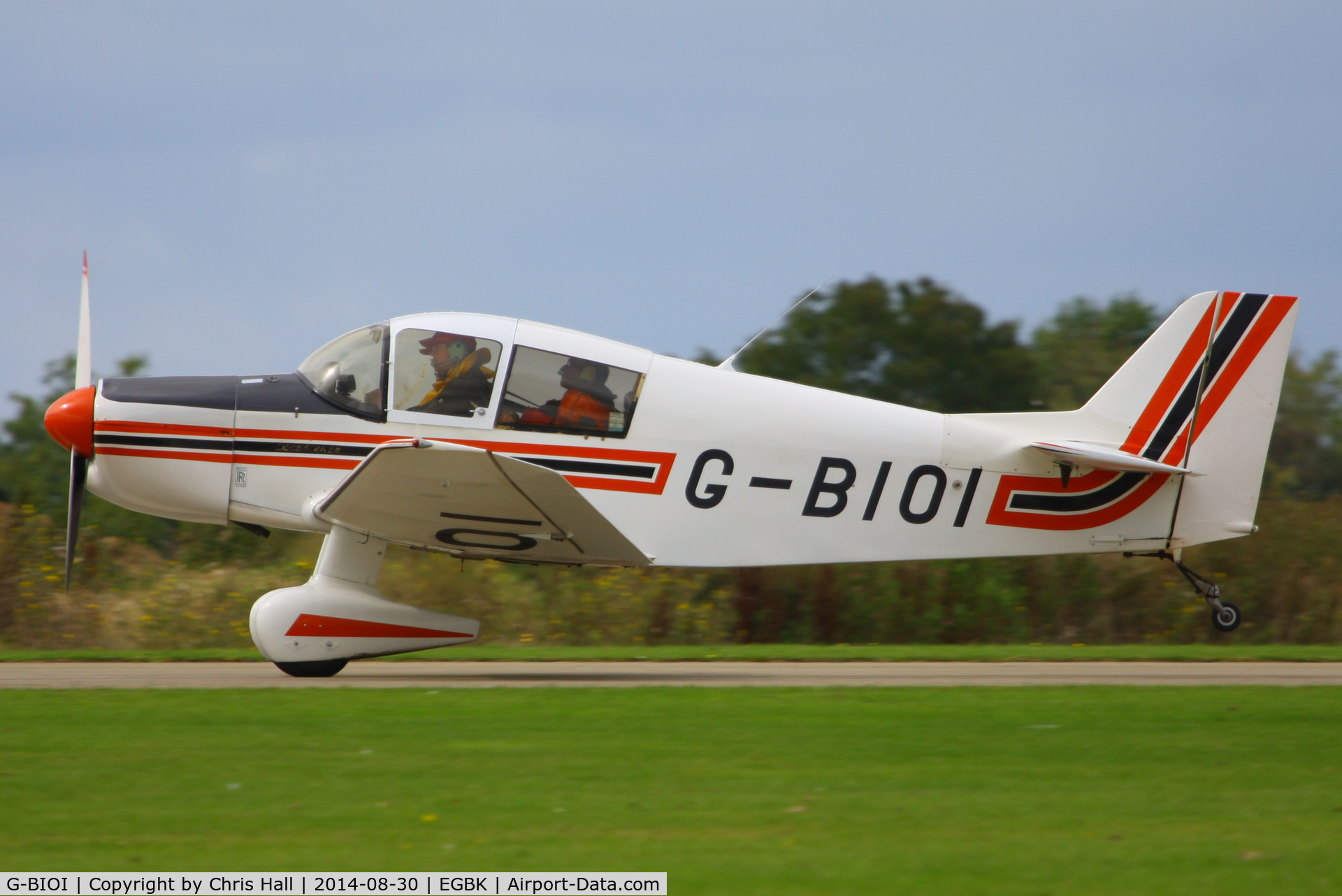 G-BIOI, 1964 SAN Jodel DR-1050M Excellence C/N 477, at the LAA Rally 2014, Sywell
