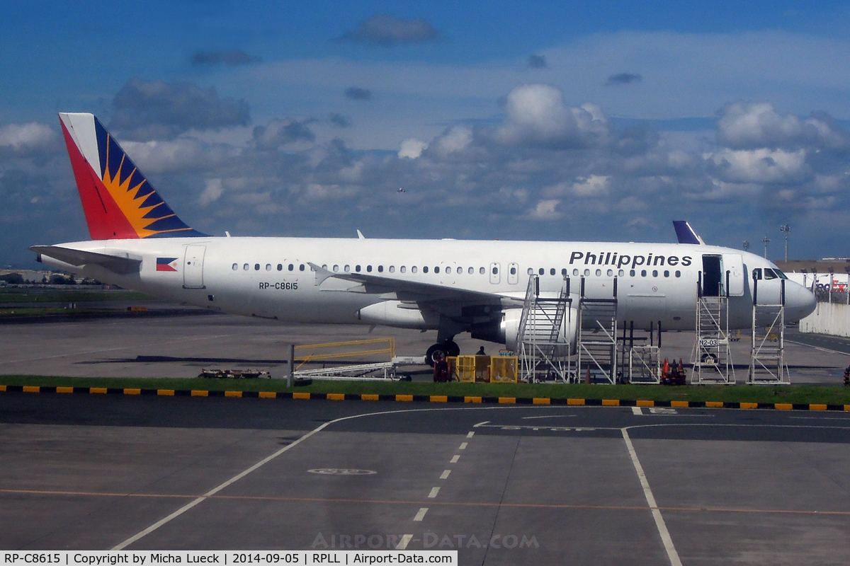 RP-C8615, 2008 Airbus A320-214 C/N 3731, At Manila