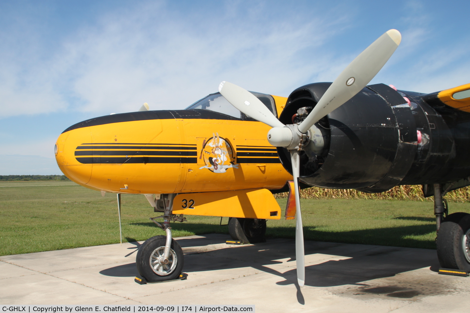 C-GHLX, 1944 Douglas A-26C Invader C/N 29227, At the Champaign Aviation Museum