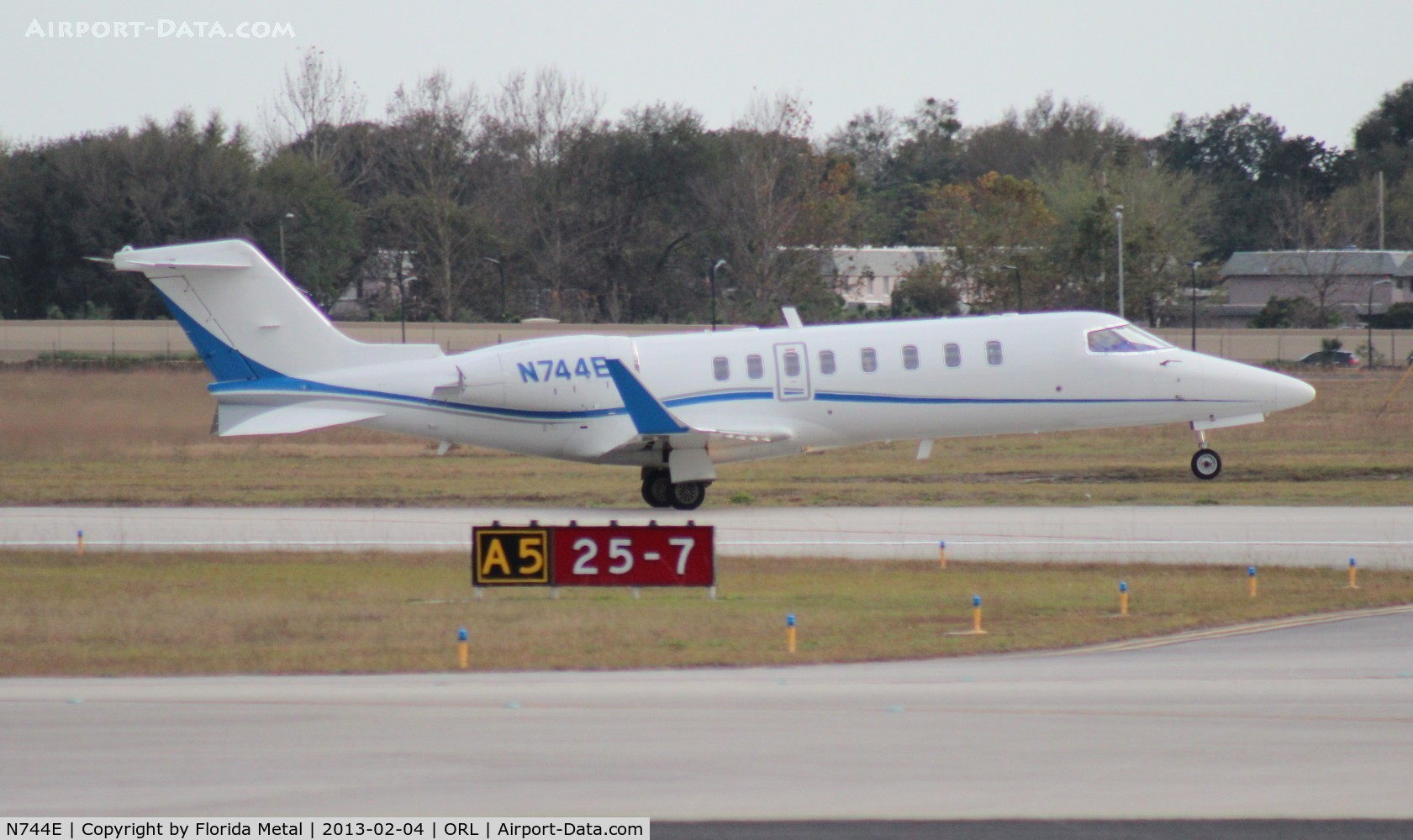 N744E, 2007 Learjet Inc 45 C/N 348, Lear 45