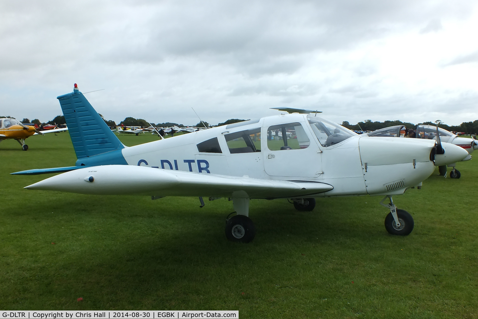 G-DLTR, 1970 Piper PA-28-180 Cherokee C/N 28-5803, at the LAA Rally 2014, Sywell