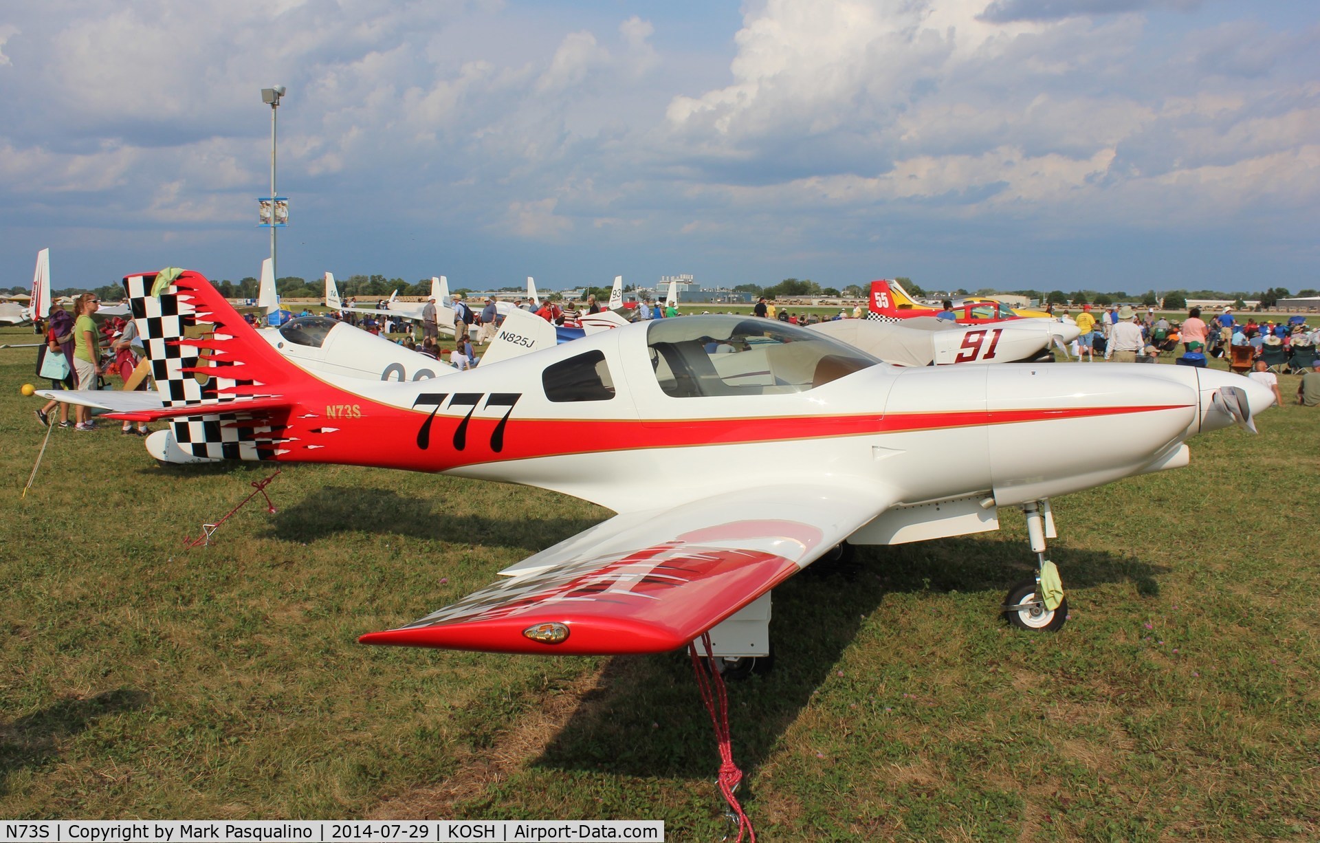 N73S, 2007 Lancair 320 C/N CS001, Lancair 320