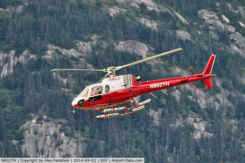 N802TH, 2000 Eurocopter AS-350B-2 Ecureuil Ecureuil C/N 9023, Skagway, AK