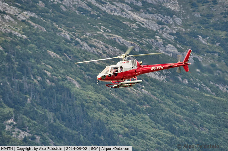 N94TH, 1991 Eurocopter AS-350B-2 Ecureuil Ecureuil C/N 2548, Skagway, AK