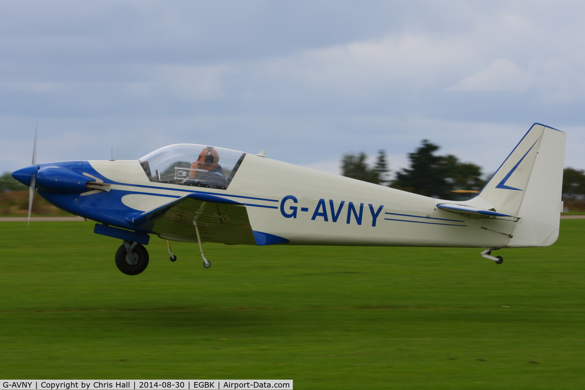 G-AVNY, 1967 Sportavia-Putzer Fournier RF-4D C/N 4029, at the LAA Rally 2014, Sywell