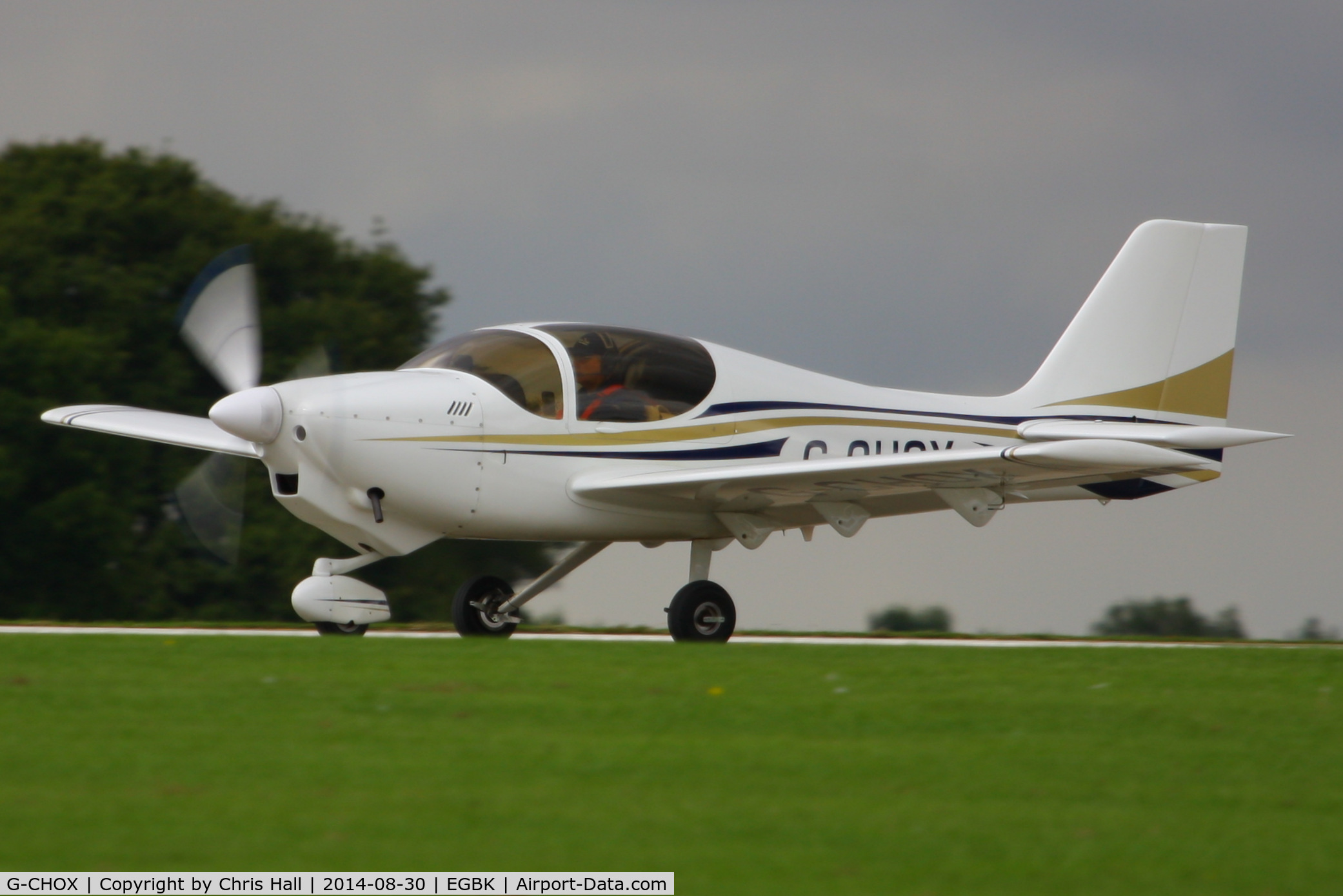 G-CHOX, 2003 Europa XS Tri-Gear C/N PFA 247-13974, at the LAA Rally 2014, Sywell