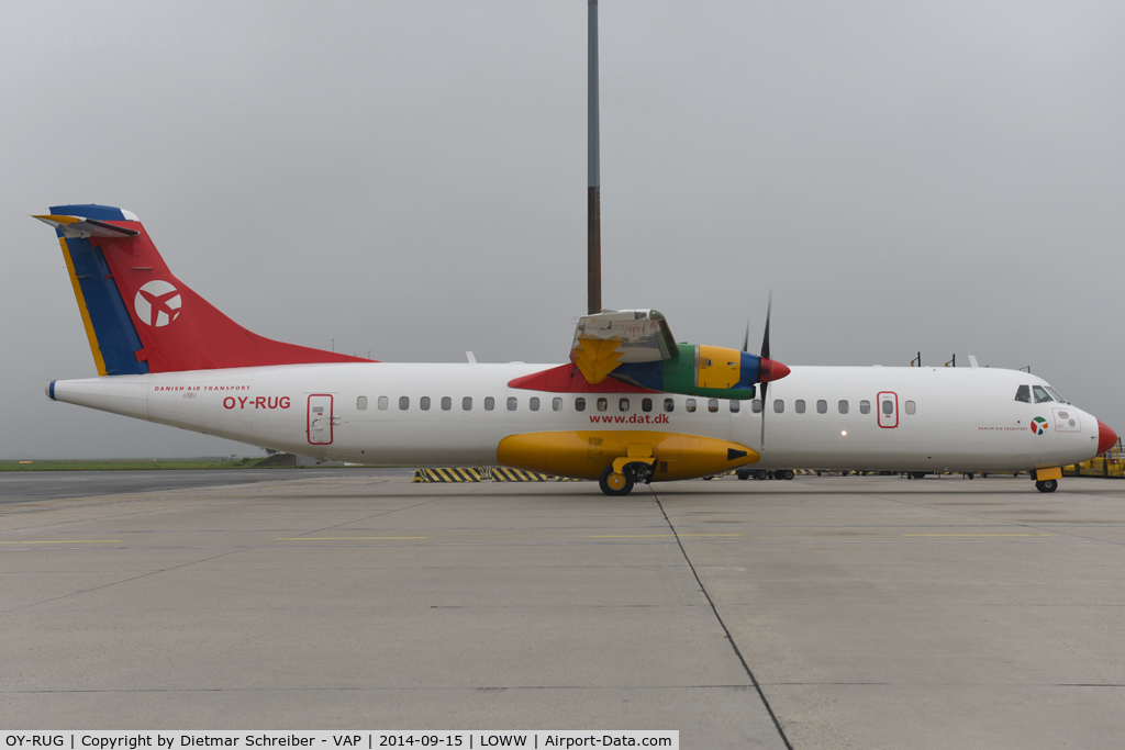 OY-RUG, 1998 ATR 72-202 C/N 509, Danish Air Transport ATR72