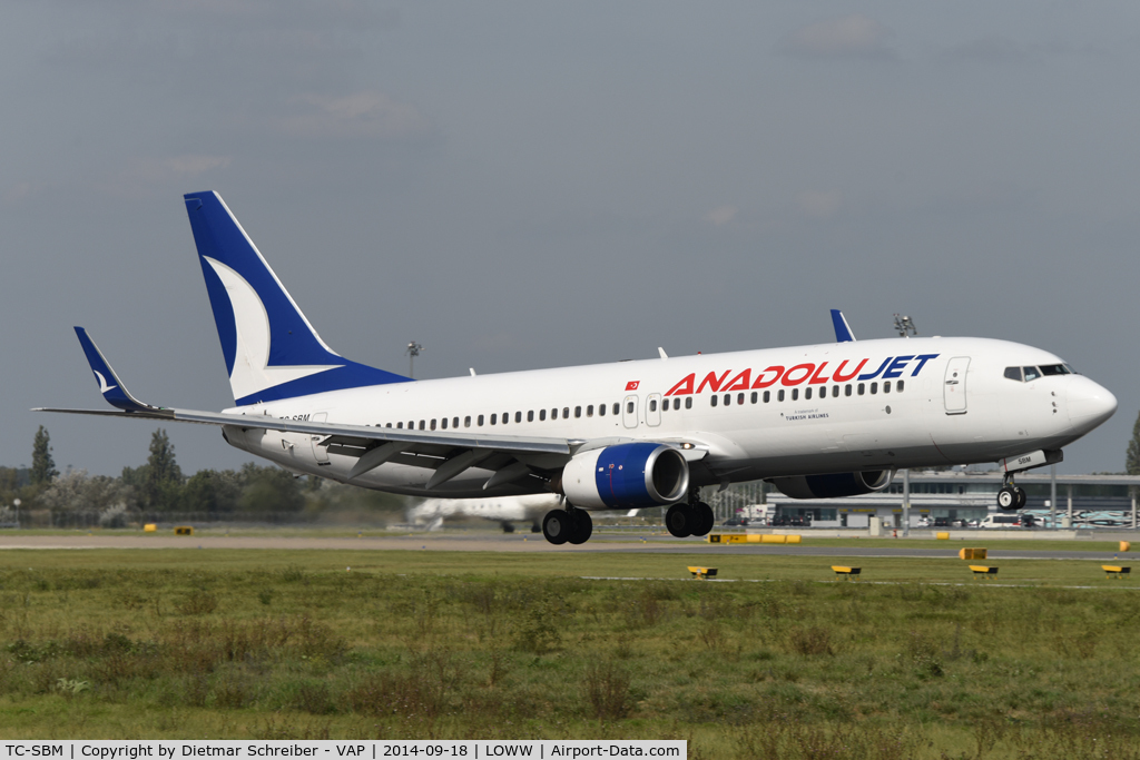 TC-SBM, 1999 Boeing 737-8AS C/N 29918, Anadolu Jet Boeing 737-800