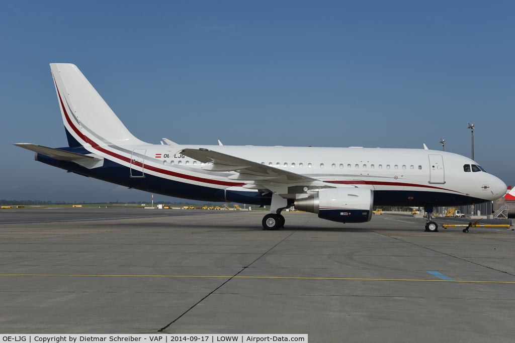 OE-LJG, 2010 Airbus ACJ319 (A319-115/CJ) C/N 4353, Airbus A319