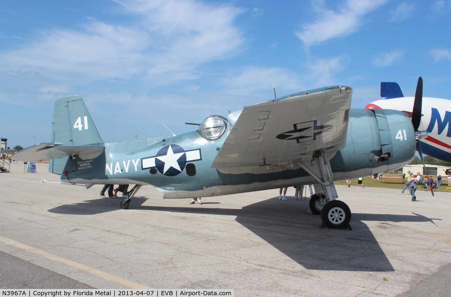 N3967A, 1945 Grumman TBM-3U Avenger C/N 53835, TBM-3 Avenger