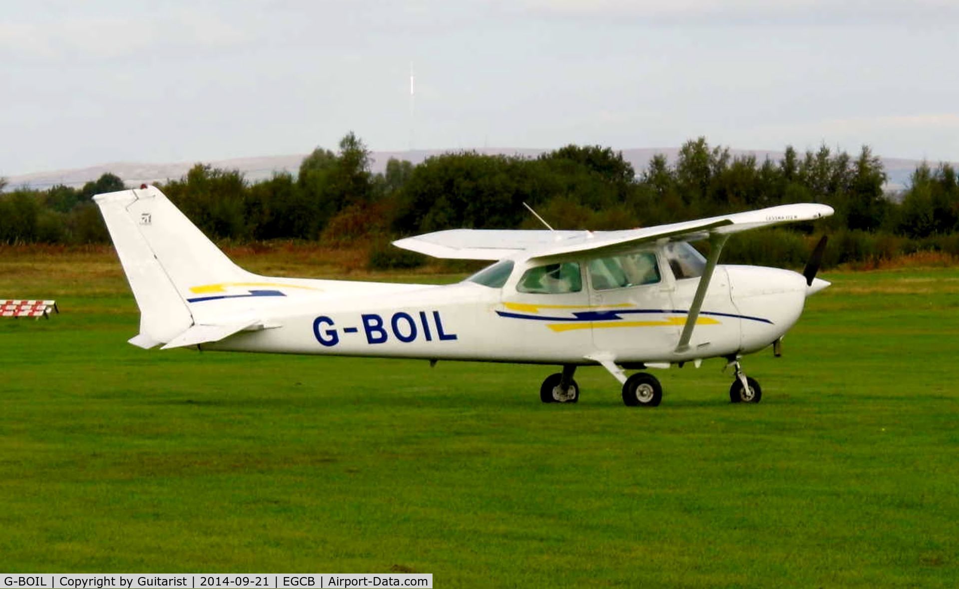 G-BOIL, 1979 Cessna 172N C/N 172-71301, City Airport Manchester.