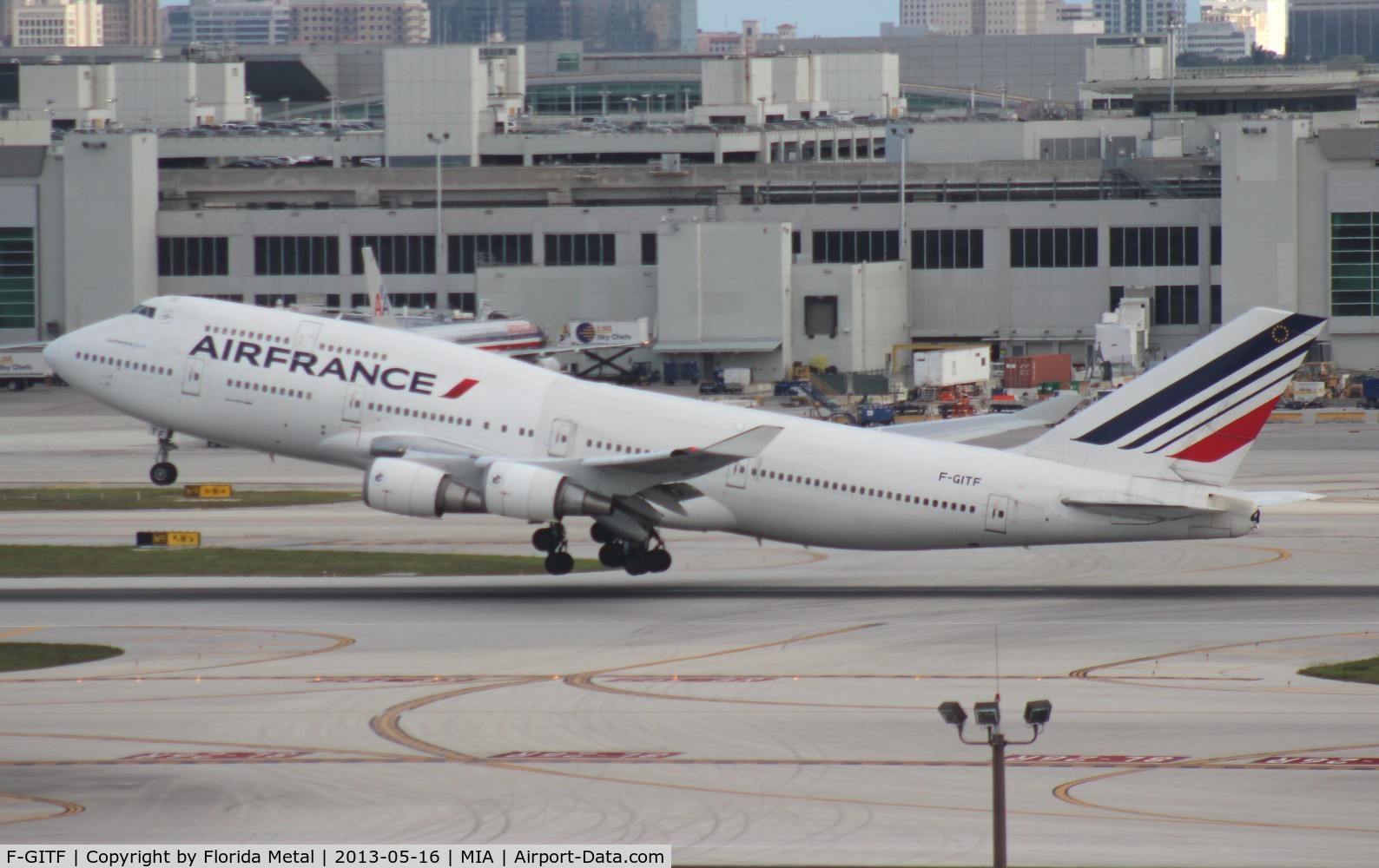 F-GITF, 1992 Boeing 747-428 C/N 25602, Air France 747-400