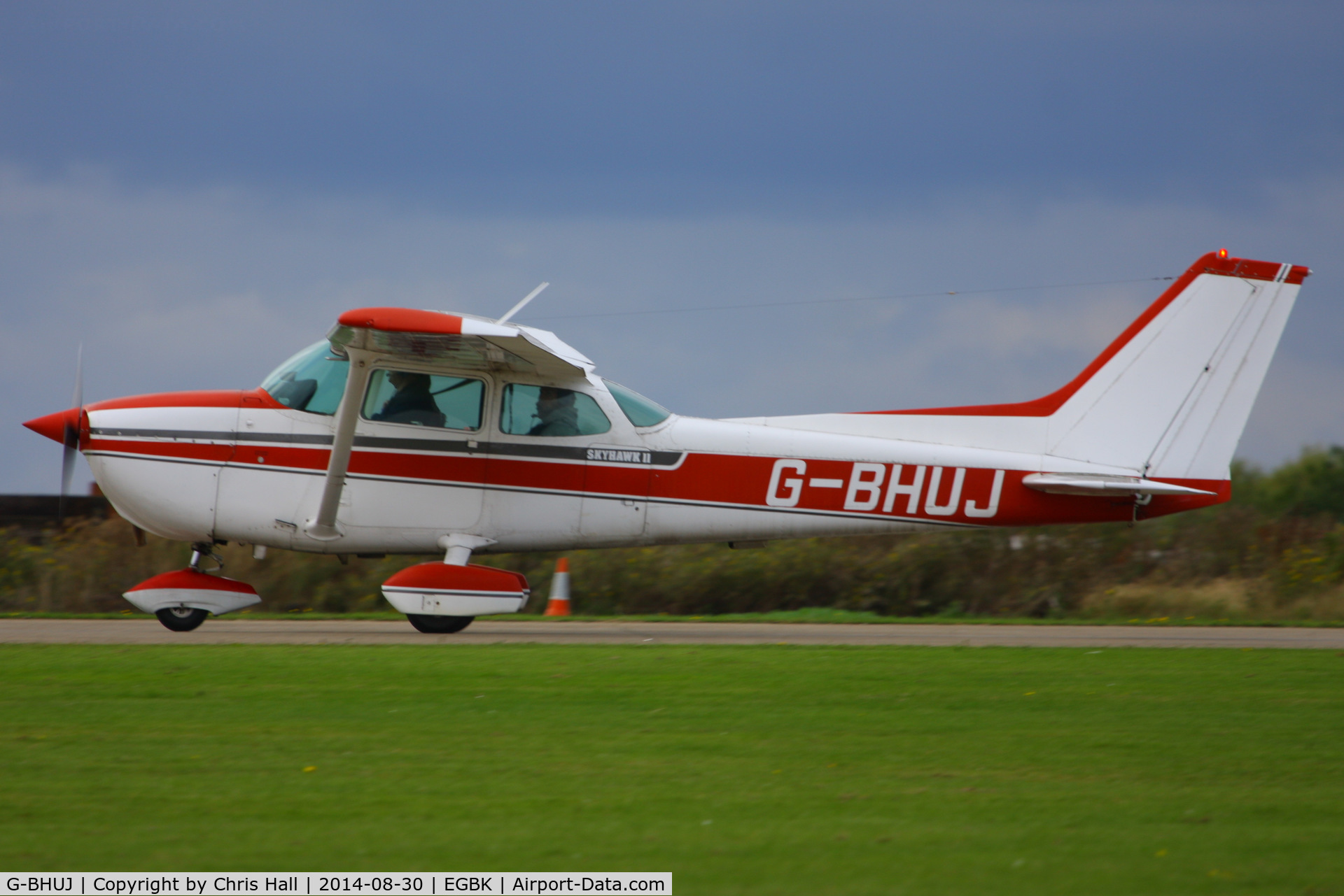 G-BHUJ, 1979 Cessna 172N Skyhawk II C/N 172-71932, at the LAA Rally 2014, Sywell