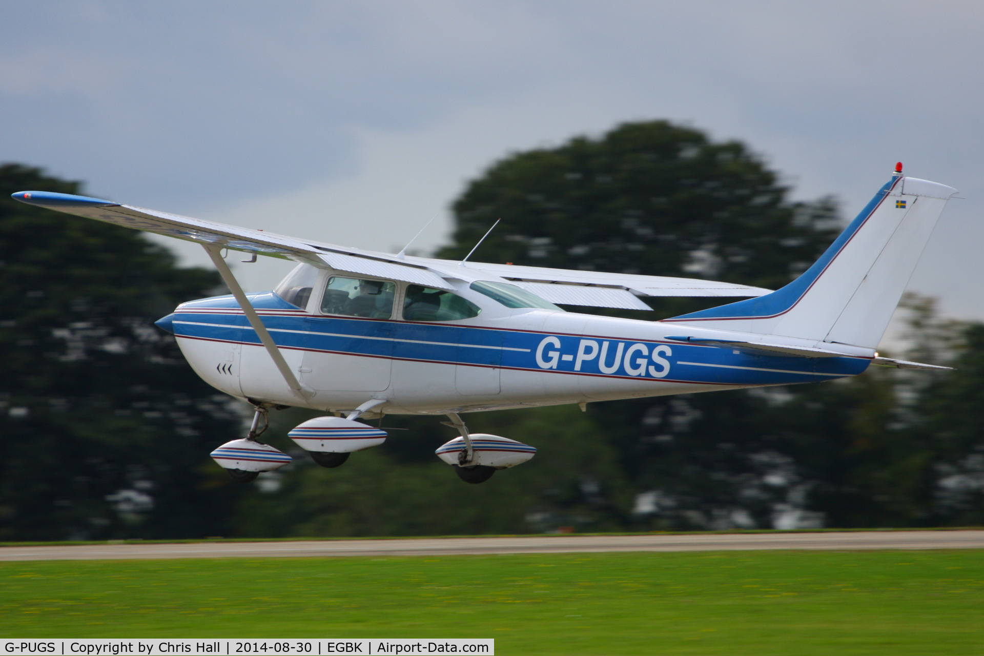 G-PUGS, 1965 Cessna 182H Skylane C/N 182-56480, at the LAA Rally 2014, Sywell