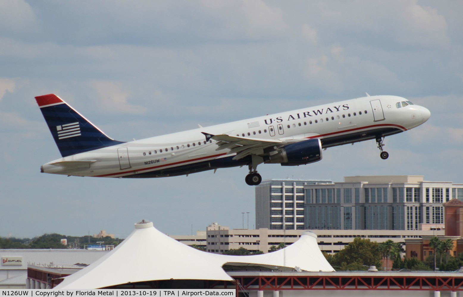 N126UW, 2009 Airbus A320-214 C/N 4149, US Airways A320