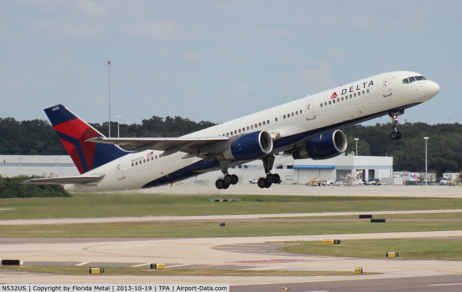 N532US, 1988 Boeing 757-251 C/N 24263, Delta 757-200