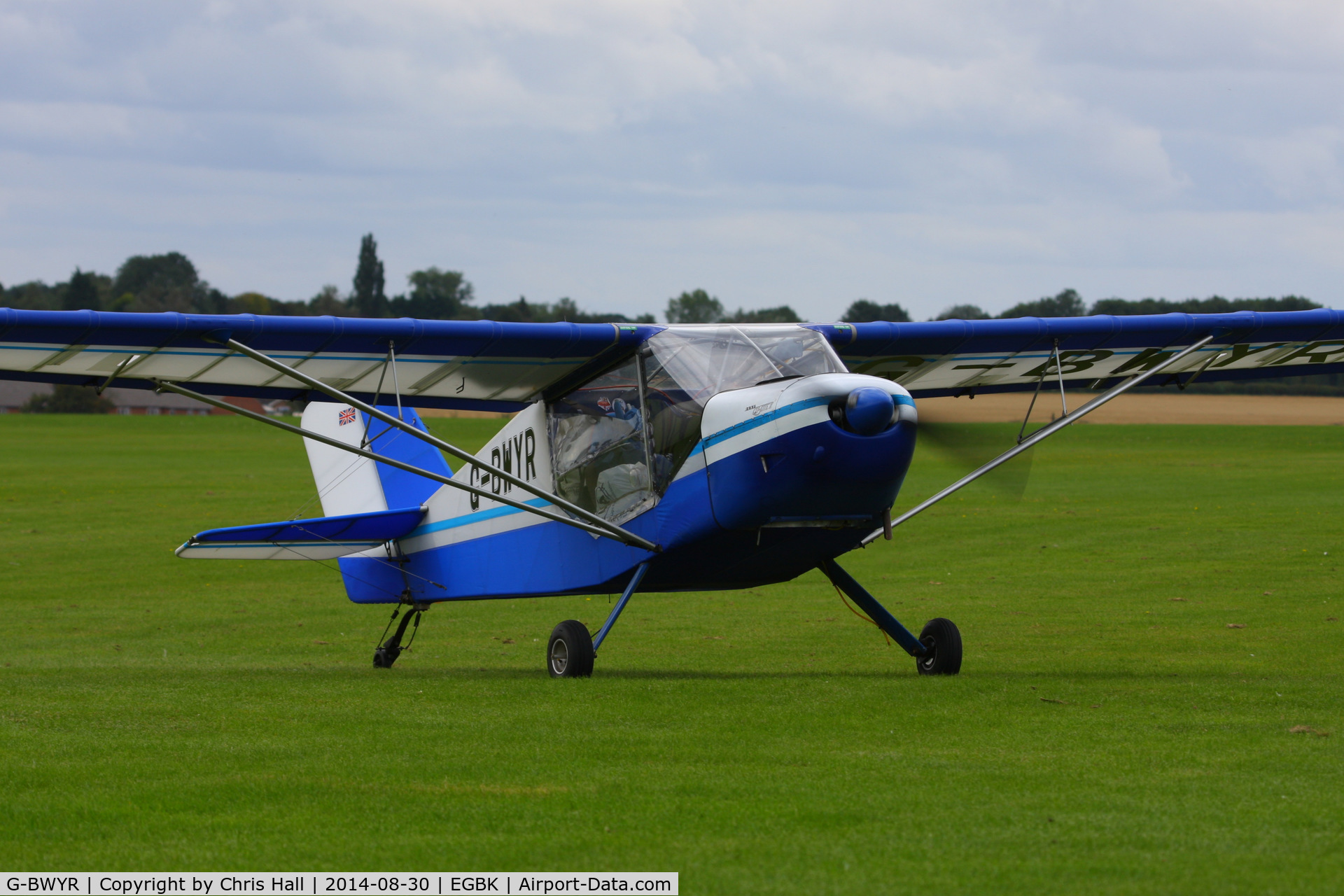 G-BWYR, 1996 Rans S-6-116 Coyote II C/N PFA 204A-13058, at the LAA Rally 2014, Sywell
