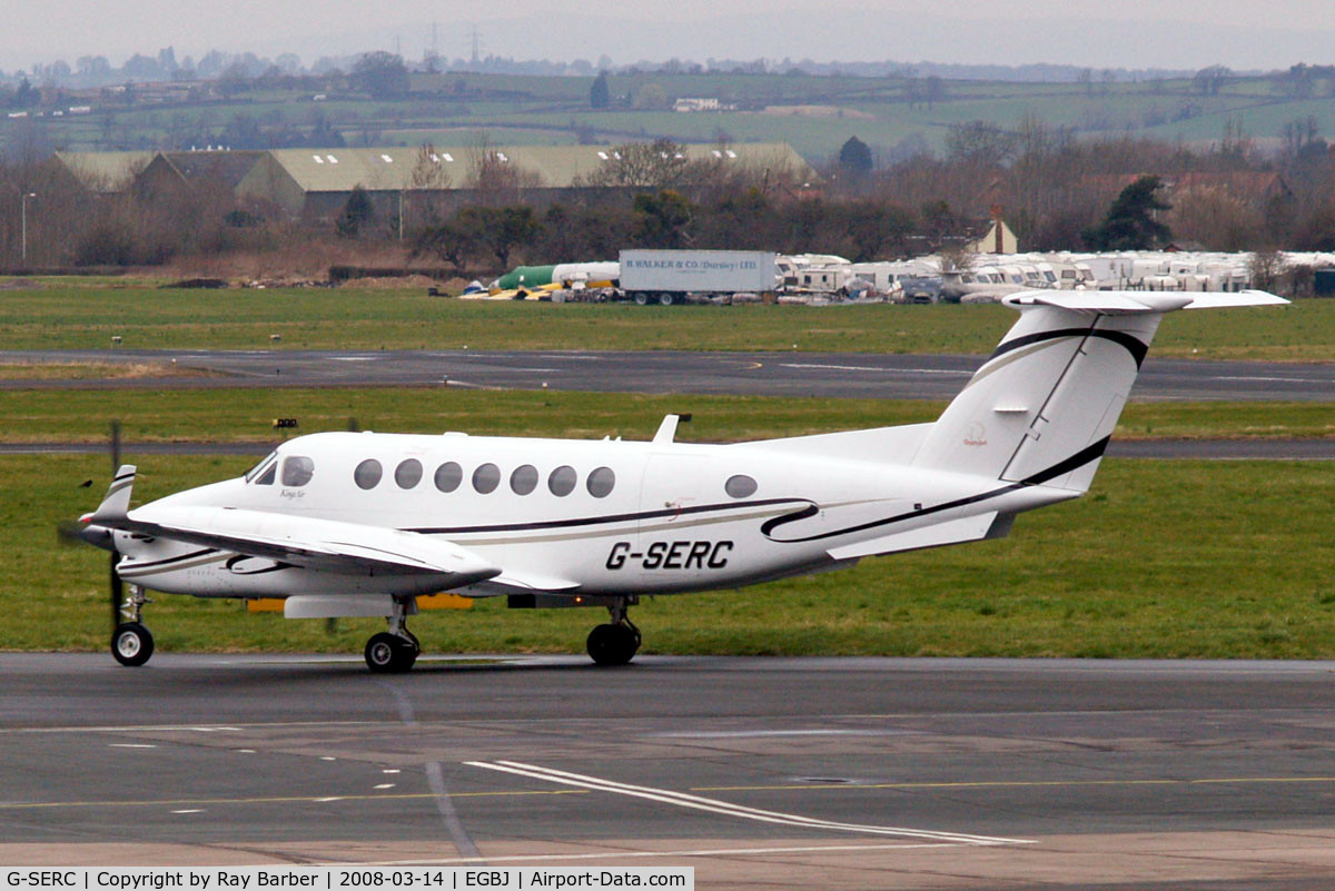 G-SERC, 2005 Beech Super King Air 350 C/N FL-438, Beech 350 Super King Air [FL-438] Staverton~G 14/03/2008