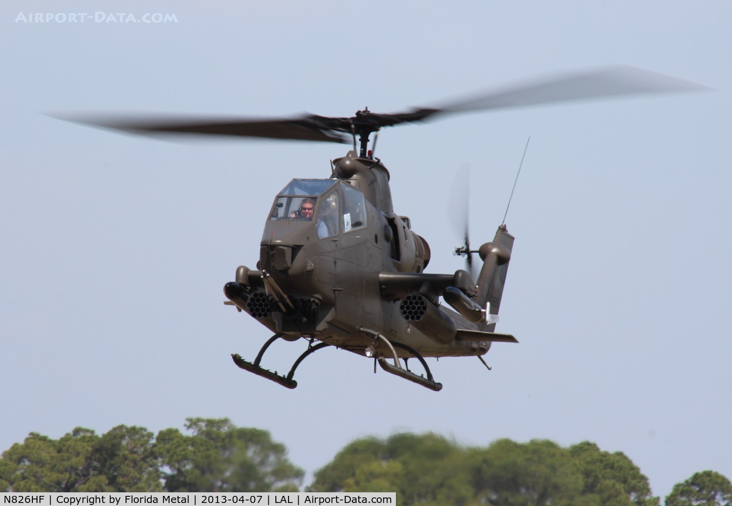 N826HF, 1967 Bell AH-1F Cobra C/N 67-15826, AH-1F