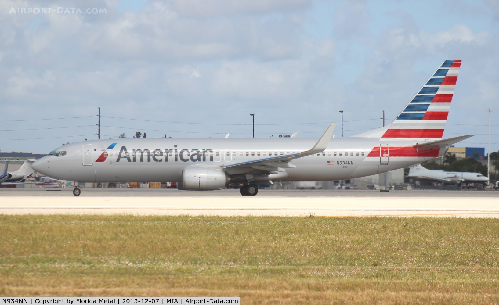 N934NN, 2013 Boeing 737-823 C/N 33489, American 737-800