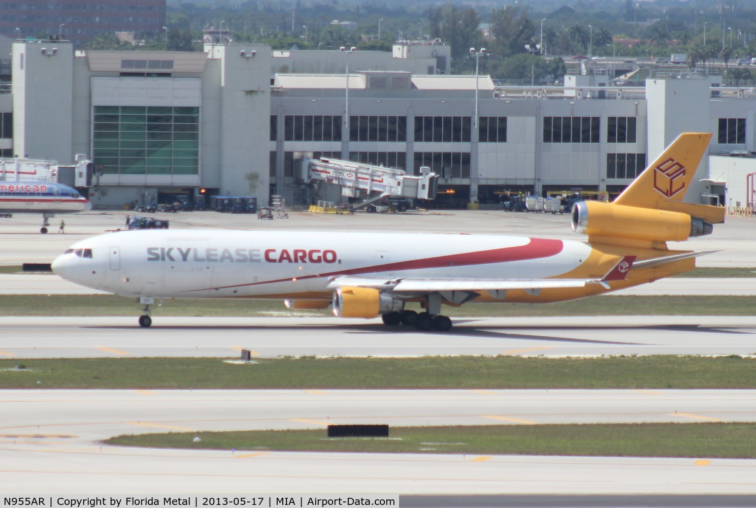 N955AR, 1992 McDonnell Douglas MD-11F C/N 48496, Centurion MD-11F