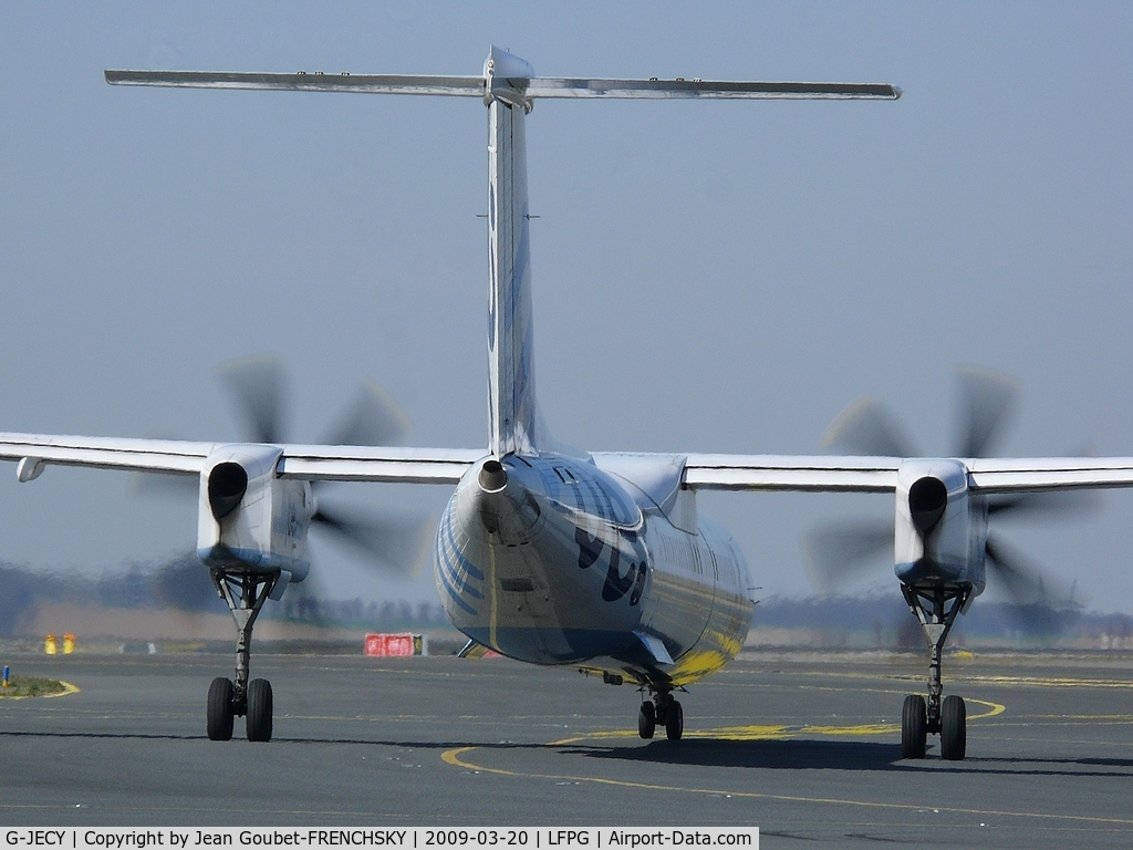 G-JECY, 2007 De Havilland Canada DHC-8-402Q Dash 8 C/N 4157, Flybe