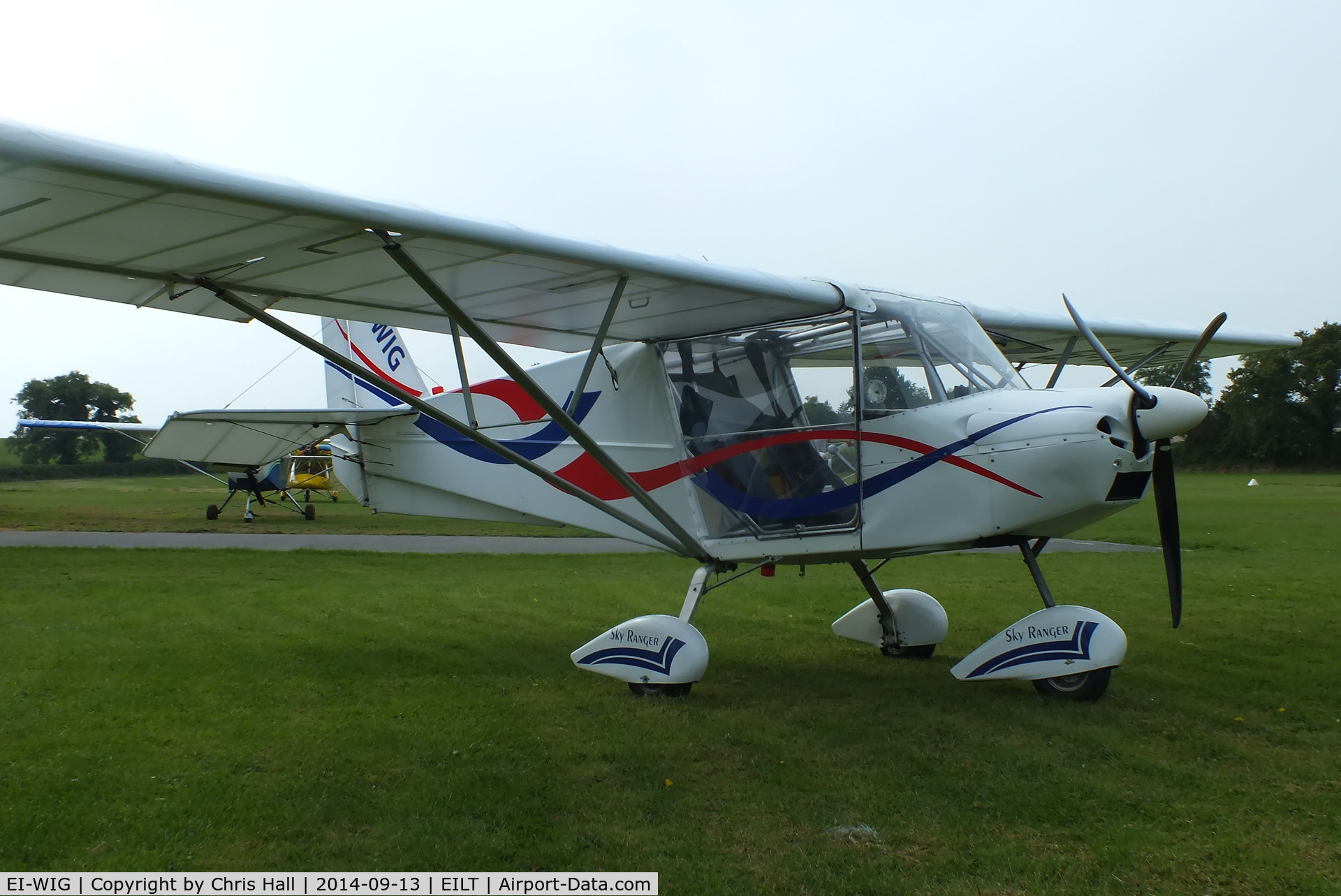 EI-WIG, 2007 Best Off Skyranger 912 C/N SKR0504608, at Limetree Airfield, Portarlington, Ireland