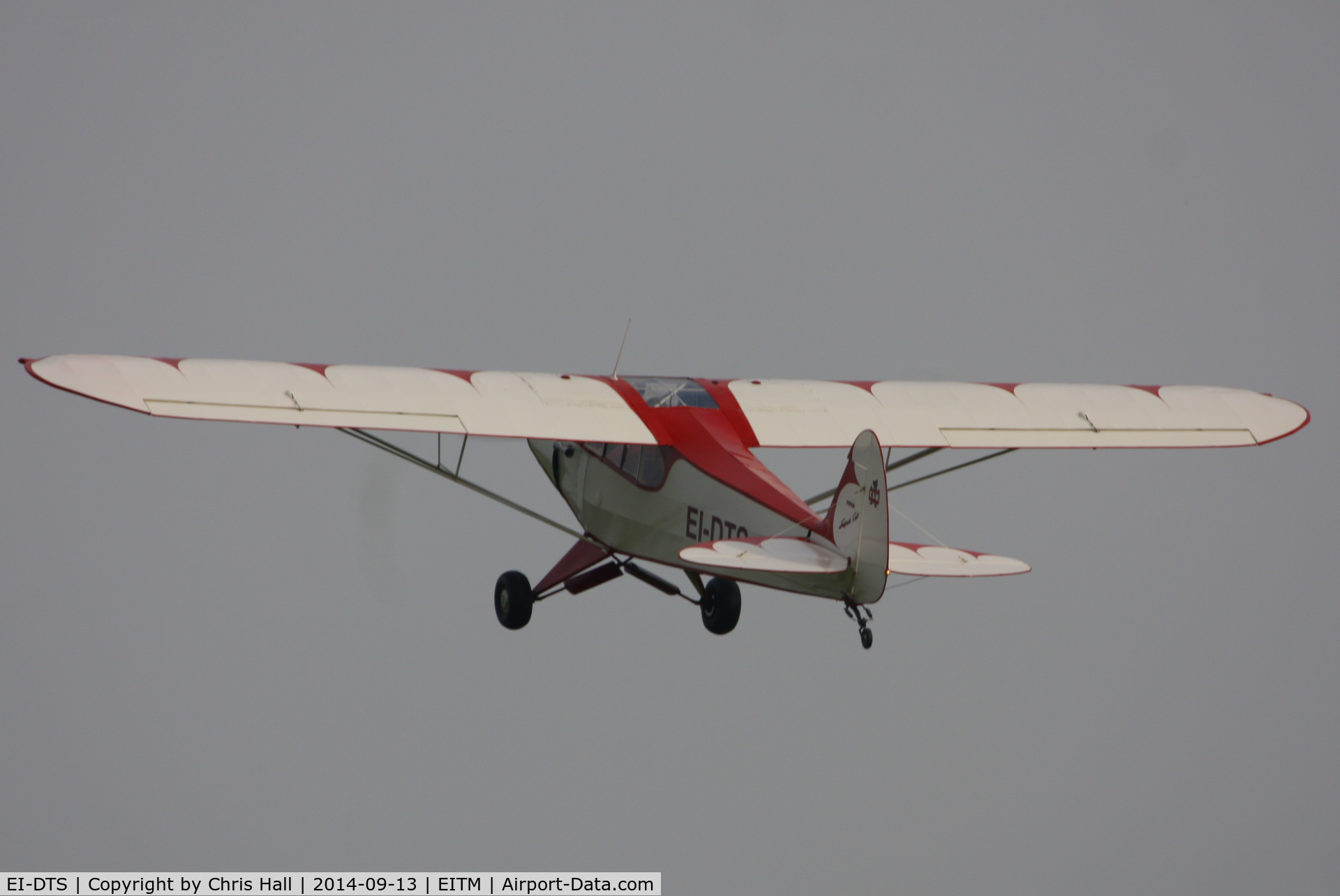 EI-DTS, 1957 Piper PA-18-95 Super Cub C/N 18-5822, at the Trim airfield fly in, County Meath, Ireland